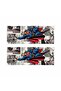 Superman Printed Car Door Pole Cover Foil Sticker Set of 2 (Right&Left) - 5