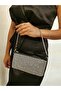 Women's Evening Dress Diamond Black Chain ​​Strap Wedding Engagement Night Party Bag - 3