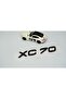 حقيبة أمتعة XC70 باللون الأسود ABS متوافقة مع شعار Volvo - 3