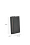 , Unisex Genuine Leather Card Holder 1539852Z03 Black - 3