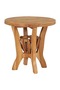 3 Piece Garden Bistro Set Solid Teak Wood - 5
