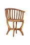 3 Piece Garden Bistro Set Solid Teak Wood - 4