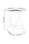 3 Piece Bistro Set Bamboo - 8