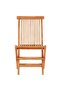 3 Piece Folding Bistro Set Solid Teak Wood - 7