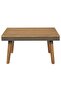 4 Piece Garden Lounge Set with Cushions Solid Acacia Wood Brown - 6