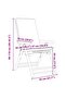 3 Piece Folding Bistro set with Cream White Cushions Bamboo - 3