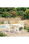 3 Piece Bistro Set Cast Aluminium White
