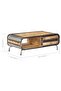 Coffee Table 100x50x35 cm Solid Mango Wood - 3