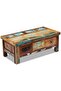 Coffee Table Drawers Solid Reclaimed Wood 90x45x35 cm - 4