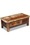 Coffee Table Drawers Solid Reclaimed Wood 90x45x35 cm - 5