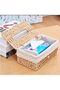 Woven Tissue Box with Cover, Perfect for Living Room, Bathroom, Home, Office - 3