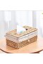 Woven Tissue Box with Cover, Perfect for Living Room, Bathroom, Home, Office - 2