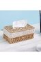 Woven Tissue Box with Cover, Perfect for Living Room, Bathroom, Home, Office - 8