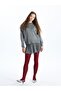 Women's Elastic Waist Plain Knitted Skirt - 2