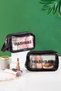 3140 Transparent Travel and Makeup Bag Waterproof Organizer Washbag 21X13Cm - 3