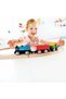 Battery-powered train with mechanical carriages - 3