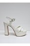 Running Guaranteed 13cm Platform Heels Satin Wedding & Engagement Shoes