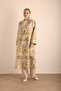 Patterned Linen Top Coat - 3
