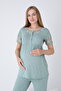 Lace Detailed Pajama Set Suitable for Pregnant and Postpartum Women - 6