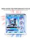 علبة O11 Vision Compact بيضاء من الزجاج المُقسّى ATX Mid Tower - 8