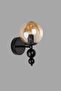Yaren Black Honey Glass Applique - 3