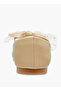 Bow Accent Slip-On Ballerina Shoes with Elastic Strap - 5