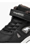 Boys' Logo Applique High Top Shoes with Hook and Loop Closure - 4