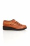 Caap Tan Color Genuine Leather Anatomical Velcro Lightweight Comfortable Young Mother Shoes - 4
