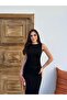 Women's Draped Skuba Crepe Midi Savior Dress - 4