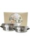 Maqlooba (Maqluba), Palestinian Upside Down Rice Dish Aluminium CookingPot 2 Pcs Set - 4