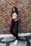 Women's High-Waist Boyfriend Stretch Fabric Jeans - 5