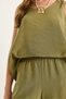 Women's Bitter Coffee V-Neck Strap Blouse Palazzo Pants Bottom-Top Set 3142 60283115 - 6