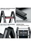 3 Step Ladder Folding Ladder with Anti-Slip Pedal - 5