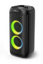 TAX4509 مكبر صوت حفلات بلوتوث 60 واط RMS، DBB bass boost 10 أوضاع إضاءة RGB وظيفة التسجيل