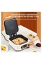 Electric Cooking Pot 10 in 1 Multifunctional Cooker,Frying,Barbecue Poaching,2.8L Capacity,1800 W - 2