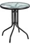 Outdoor Table Round Patio Table Coffee Table Side Table - 2