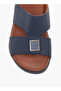 LBL by Shoexpress Textured Slip-On Arabic Sandals - 3