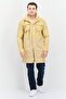 Men Solid Trench Jacket, Tan - 4