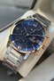 Men's Wrist Watch Stainless Steel Band Waterproof with Special Box and Bracelet Gift. - 2