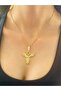 Steel Zircon Stone Phoenix Women's Necklace 24 cm