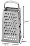 IDEALISK - Grater, Stainless Steel - 5