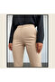 Mink Flatolu High Waist Fabric Trousers - 3044 - 2