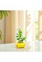 |   Mini Botany |   Jelibon Succulent – Sedum Pachyphyllum Plant – DIY 3D Puzzle Mini Potted Block Set - 4