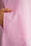 4690 Women's Crew Neck Zero Sleeve Midi Parachute Dress Pink - 6