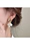 Steel Enamel Seashell Earrings