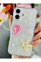 iPhone 16 Compatible 3D Stingray Design Silicone Case with Toys