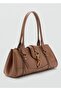 Medium Size Shoulder Bag with Carabiner
