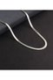 Steel Italian Scrunch Chain Necklace and Bracelet Set - 8