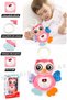 Baby Owl with Light and Sound Soft Plush Soft 15 cm - Musical Baby Toy Owl with Scratcher