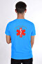 Turquoise Paramedic Dry Touch Crew Neck T-Shirt Unisex - 2